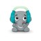 Earl The Elephant Bluetooth Soother Sound Machine with Music Streaming and Night Light for Infants and Toddlers